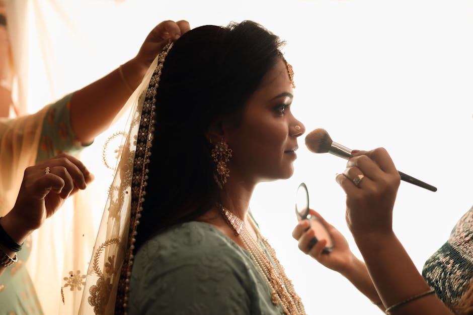 Beautiful bridal portrait